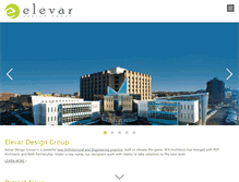 Tablet Screenshot of elevar.com